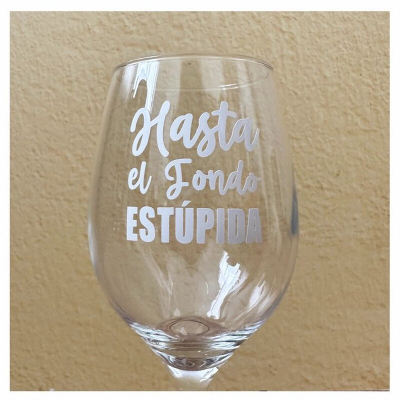 Hasta el fondo estúpida