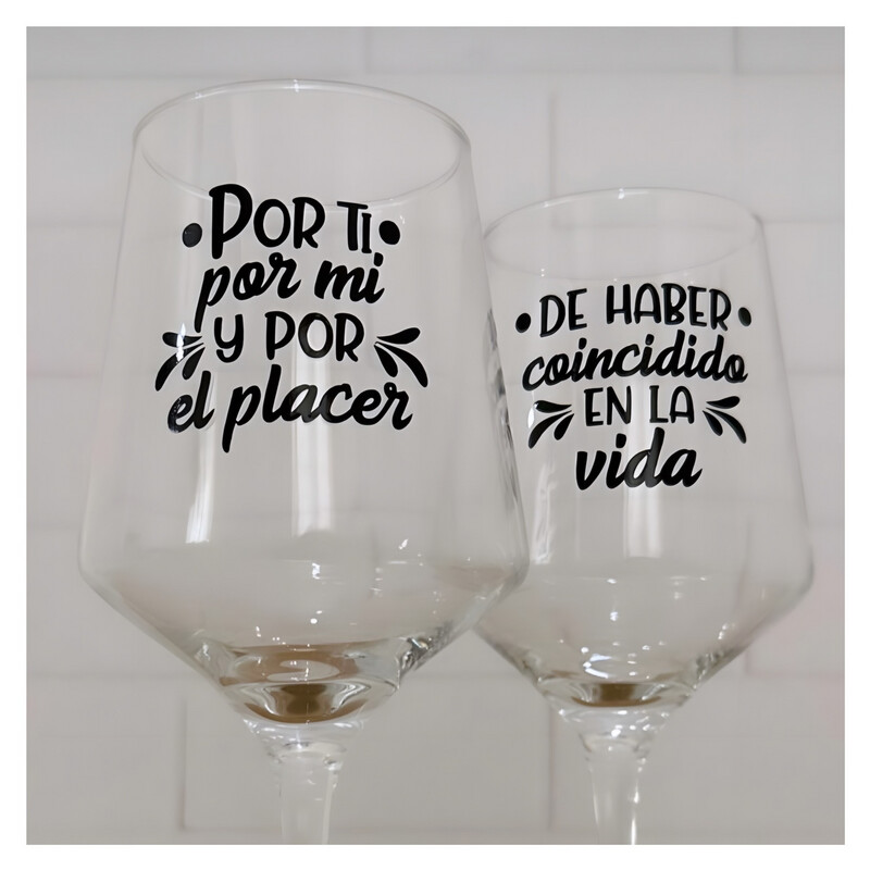 Set Por ti, por mi y por el placer de haber coincidido en esta vida