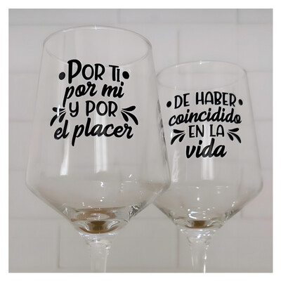 Set Por ti, por mi y por el placer de haber coincidido en esta vida