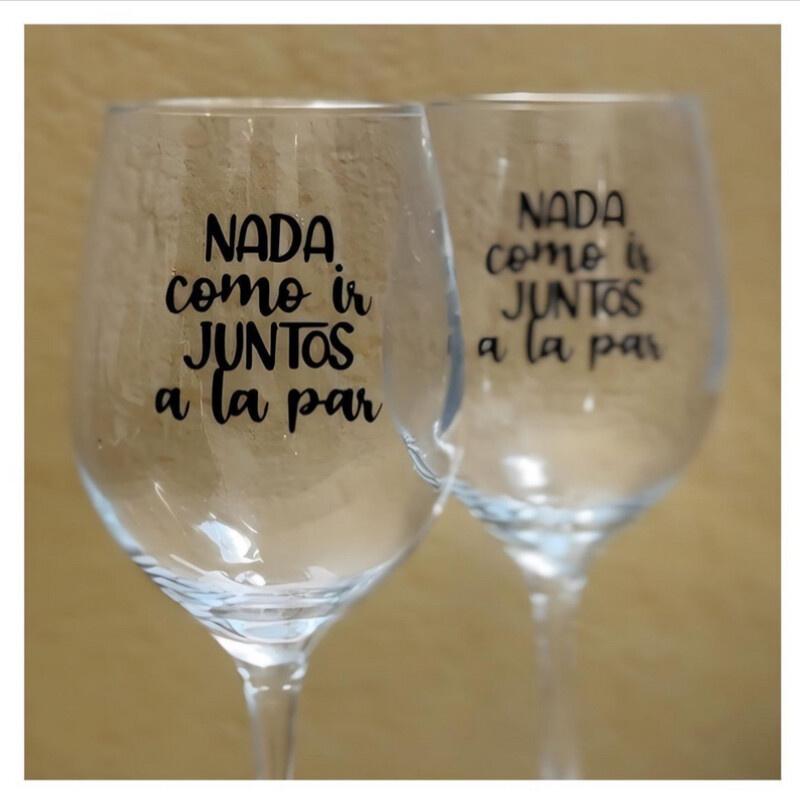 Nada como ir juntos a la par