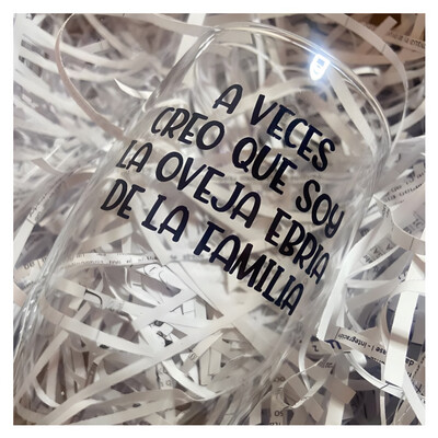 A veces creo que soy la oveja ebria de la familia