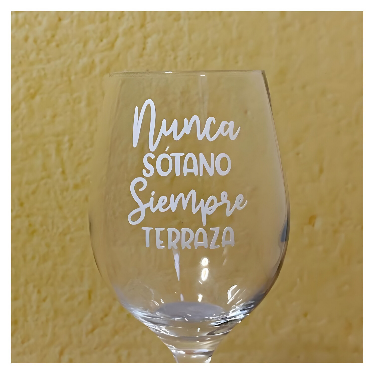 Nunca sótano, siempre terraza