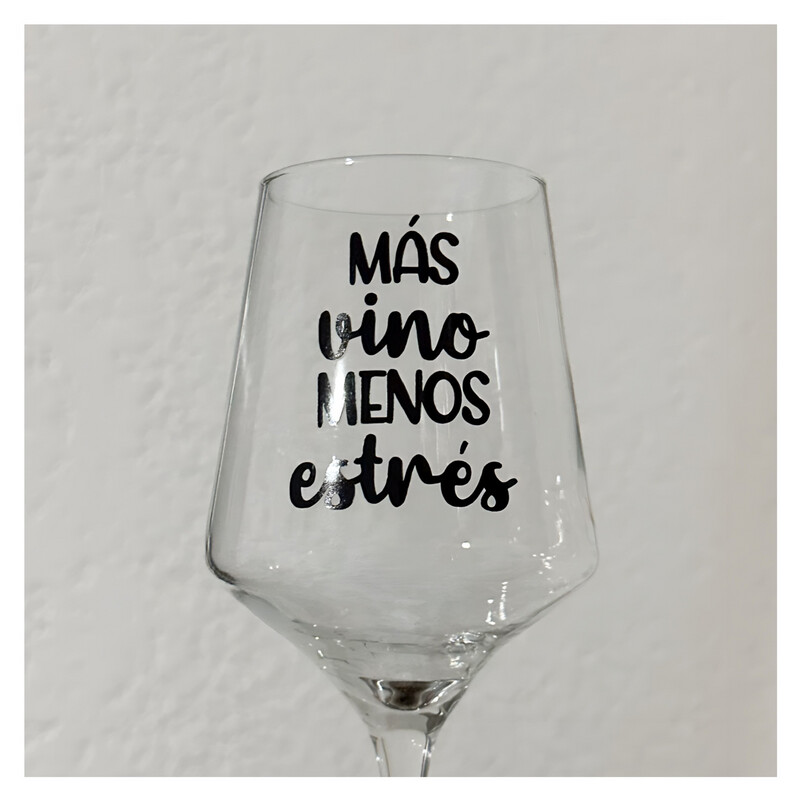 Más vino, menos estrés