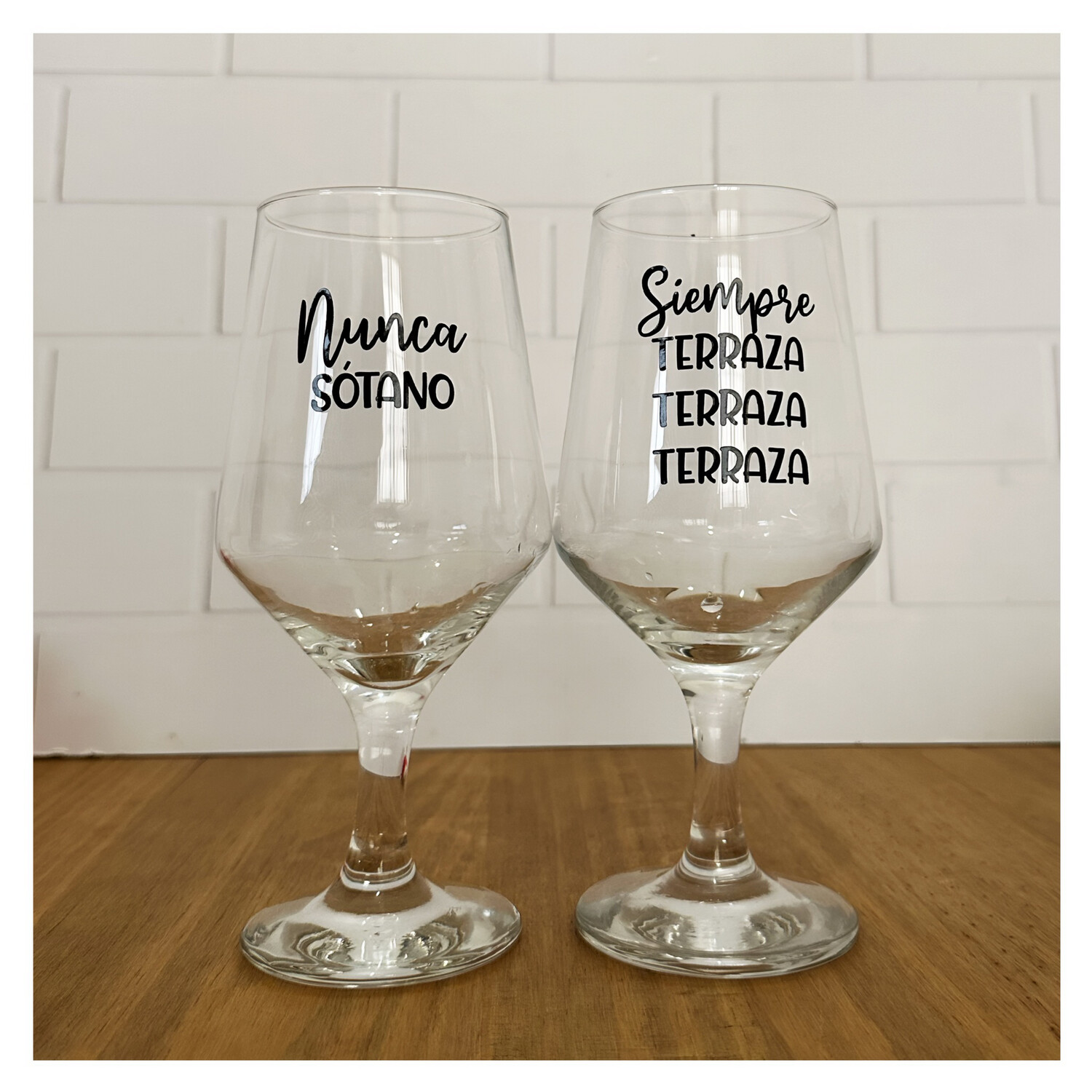 Nunca sótano, siempre terraza