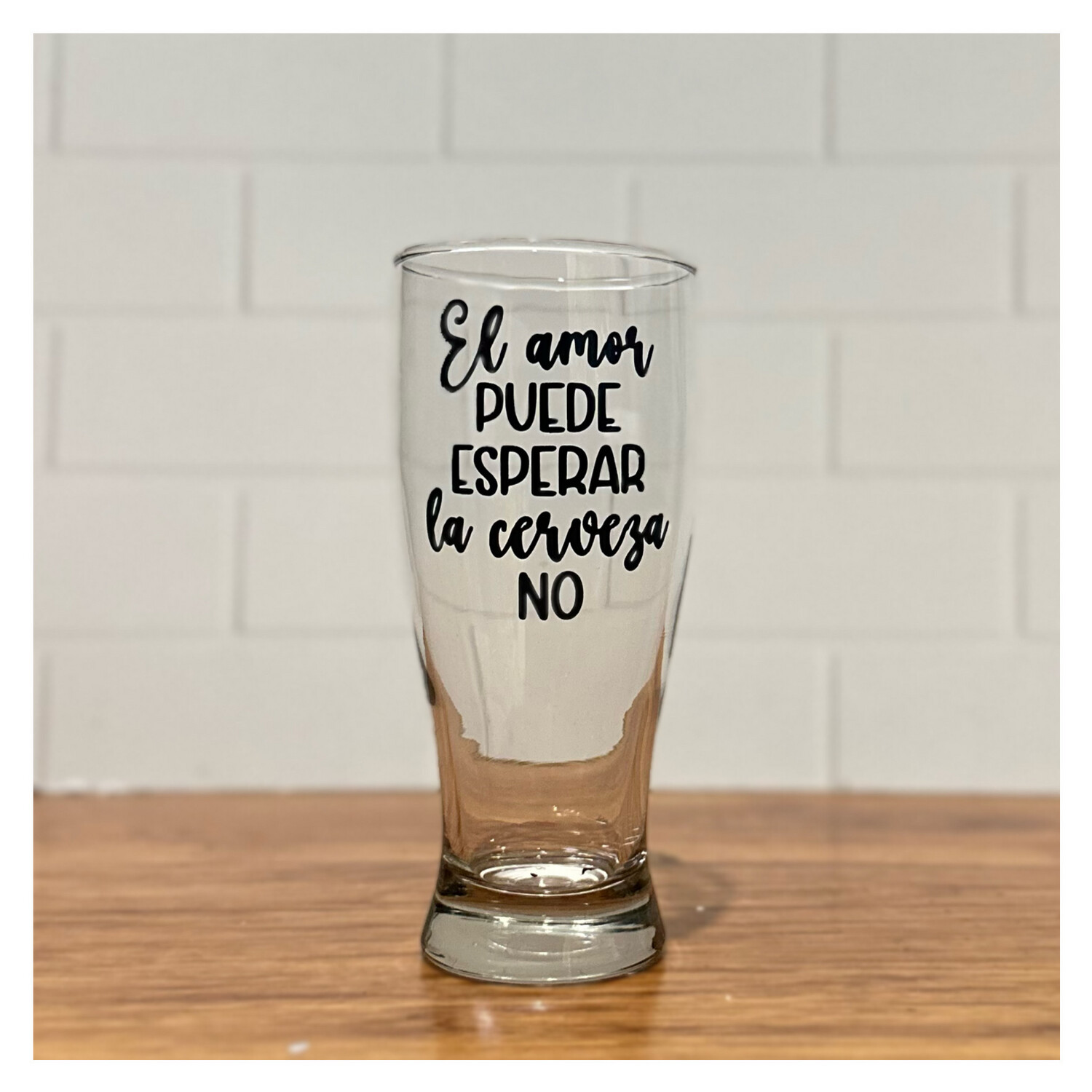 El amor puede esperar, la cerveza no