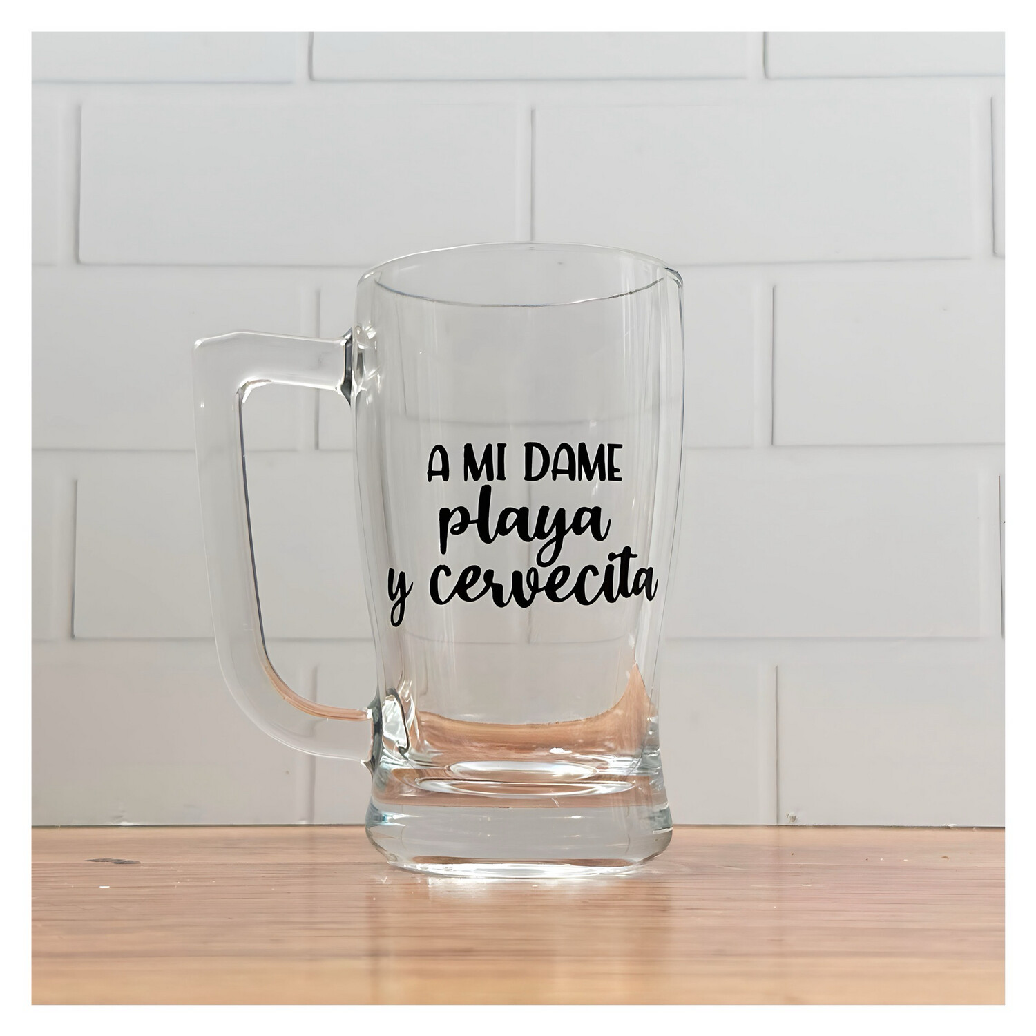A mi dame playa y cervecita