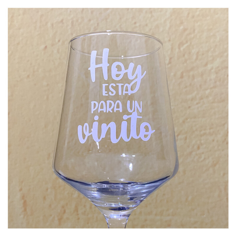 Hoy está para un vinito
