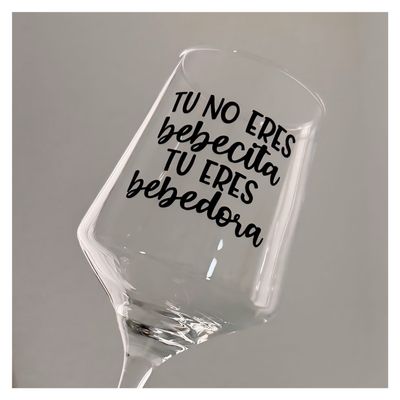 Tu no eres bebecita, tu eres bebedora