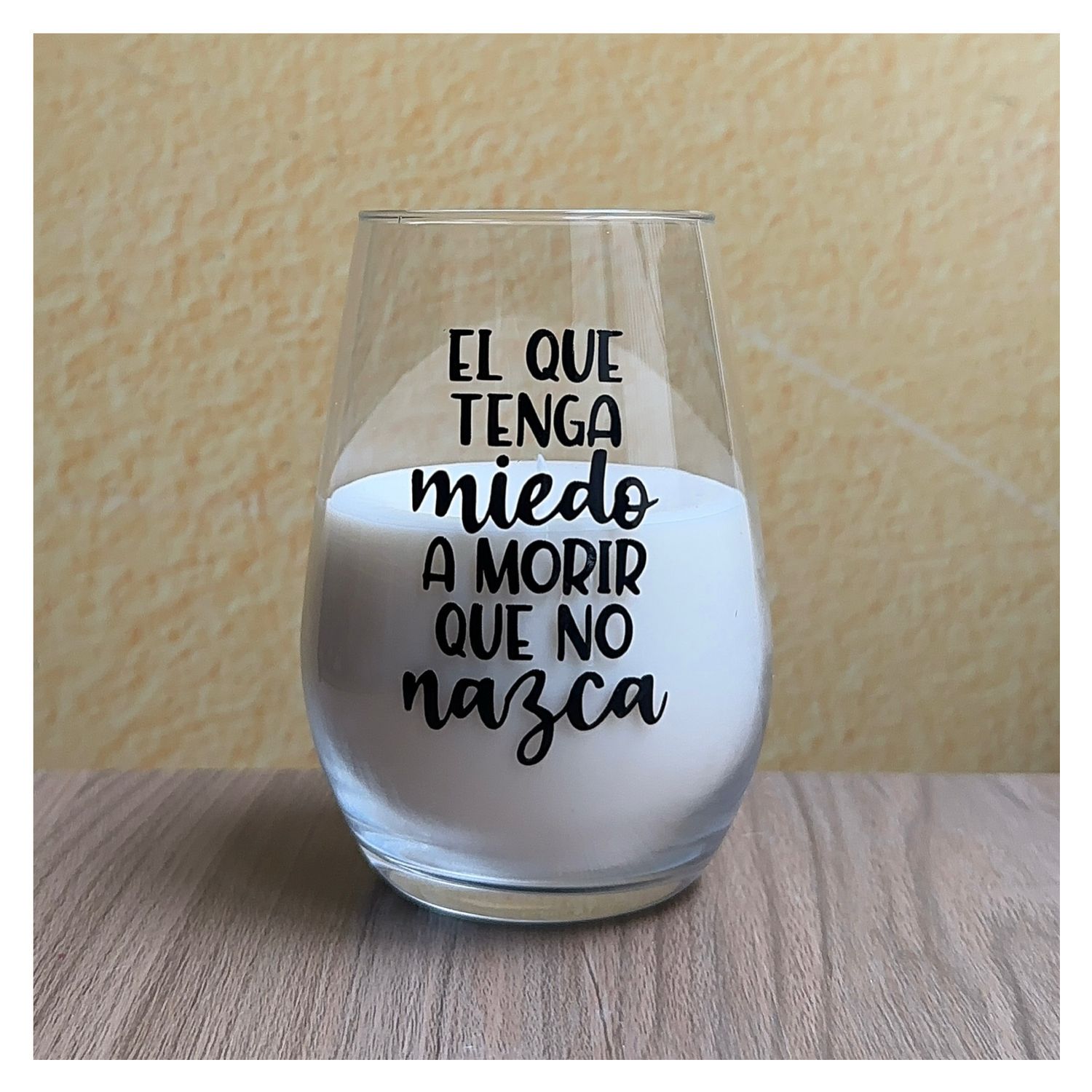 El que tenga miedo a morir que no nazca