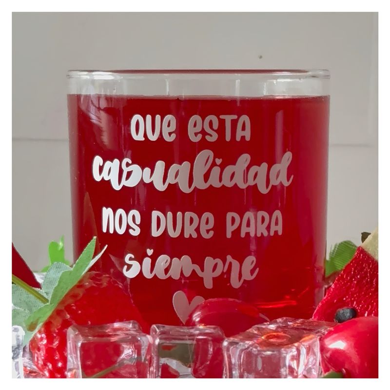 Que esta casualidad nos dure para siempre