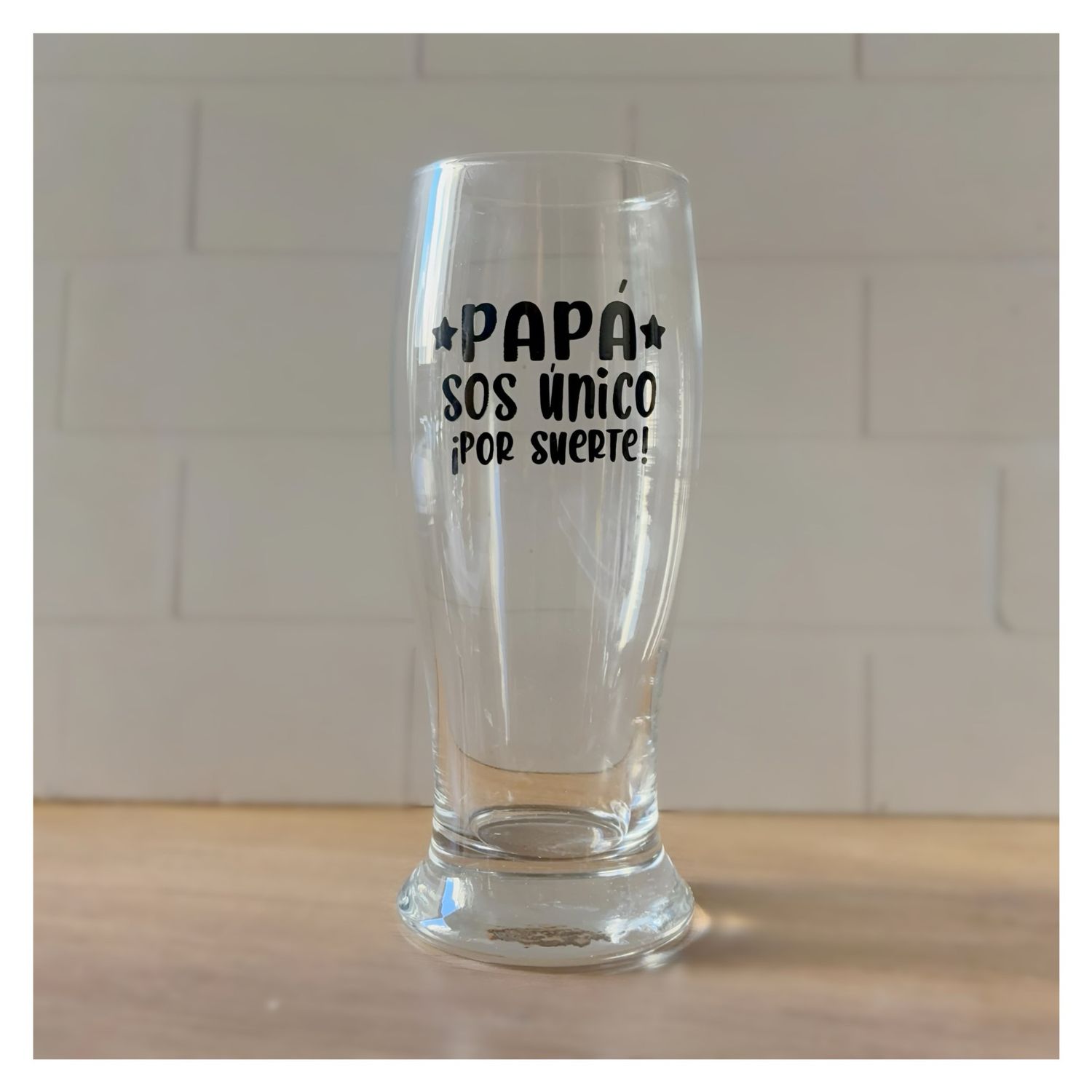 Papá sos único