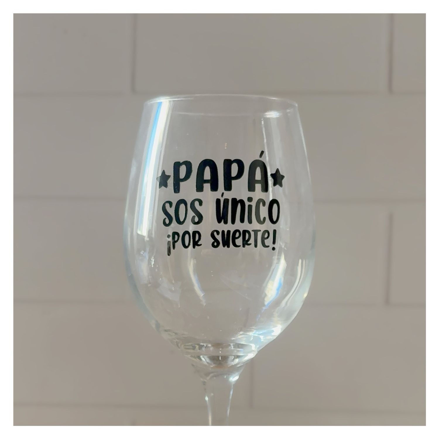 Papá sos único