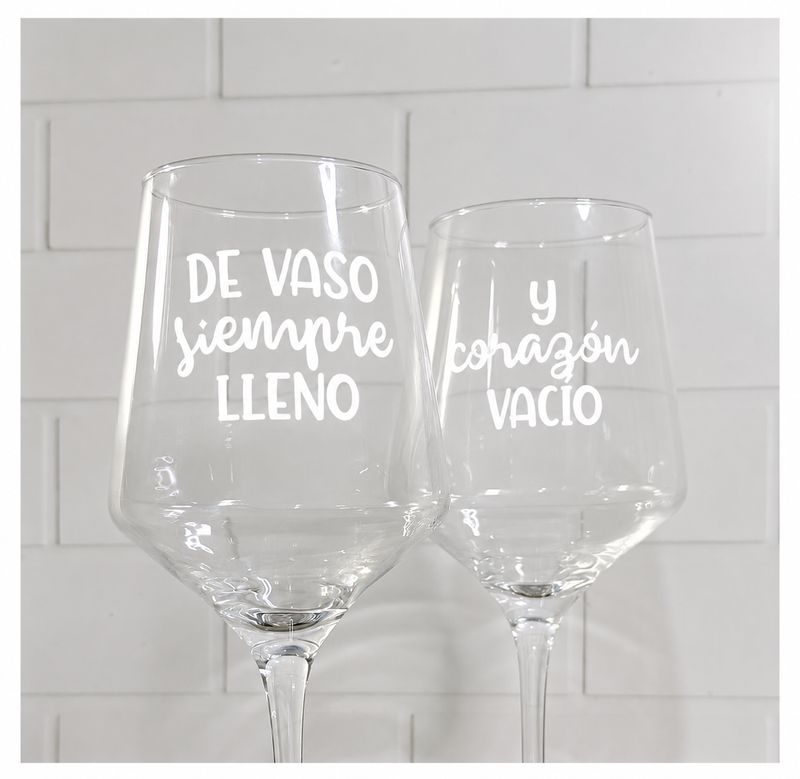 De vaso siempre lleno y corazón vacío