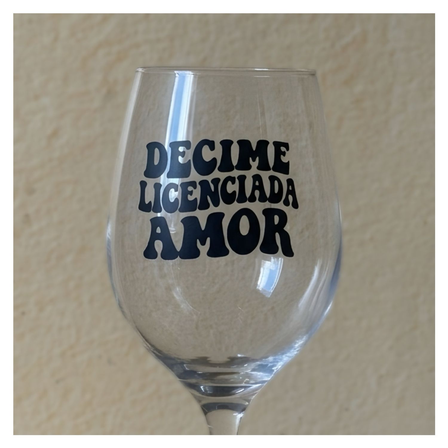 Decime licenciada amor