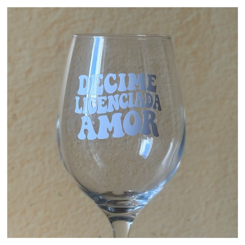 Decime licenciada amor