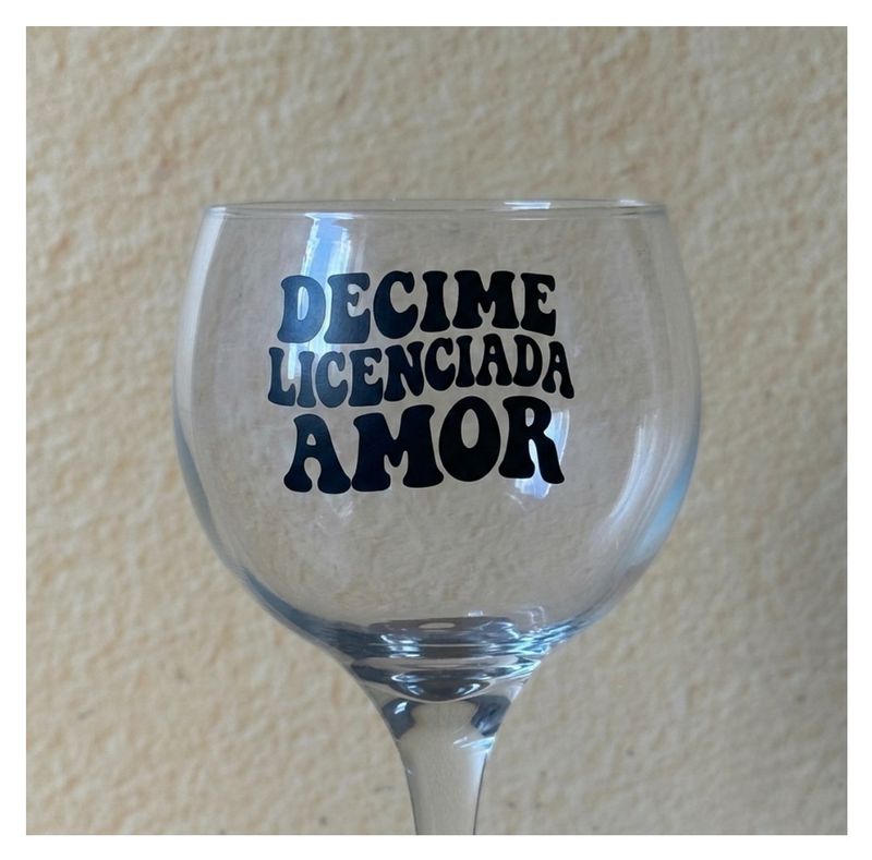 Decime licenciada amor