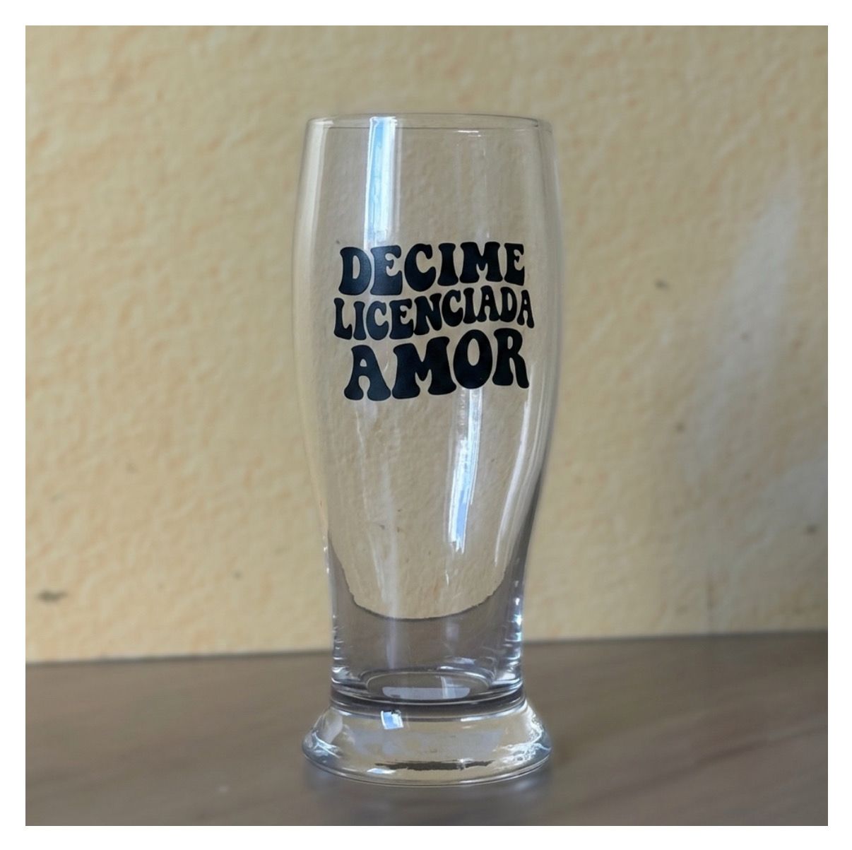 Decime licenciada amor