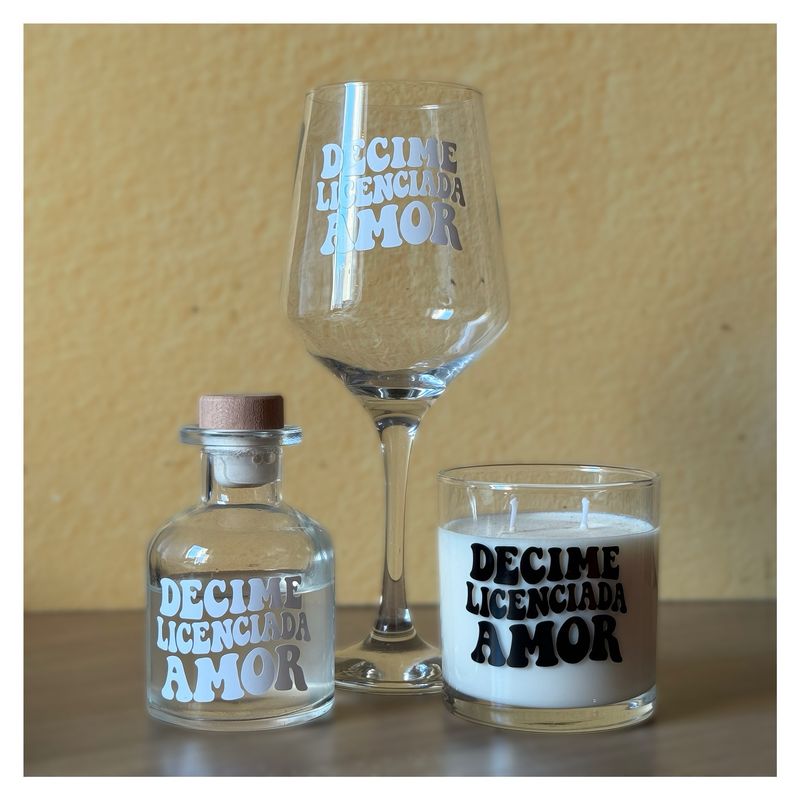 Set Decime licenciada amor
