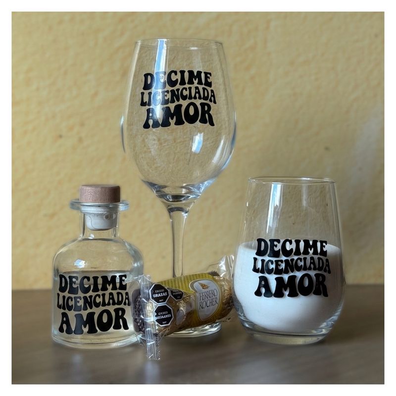 Set Decime licenciada amor