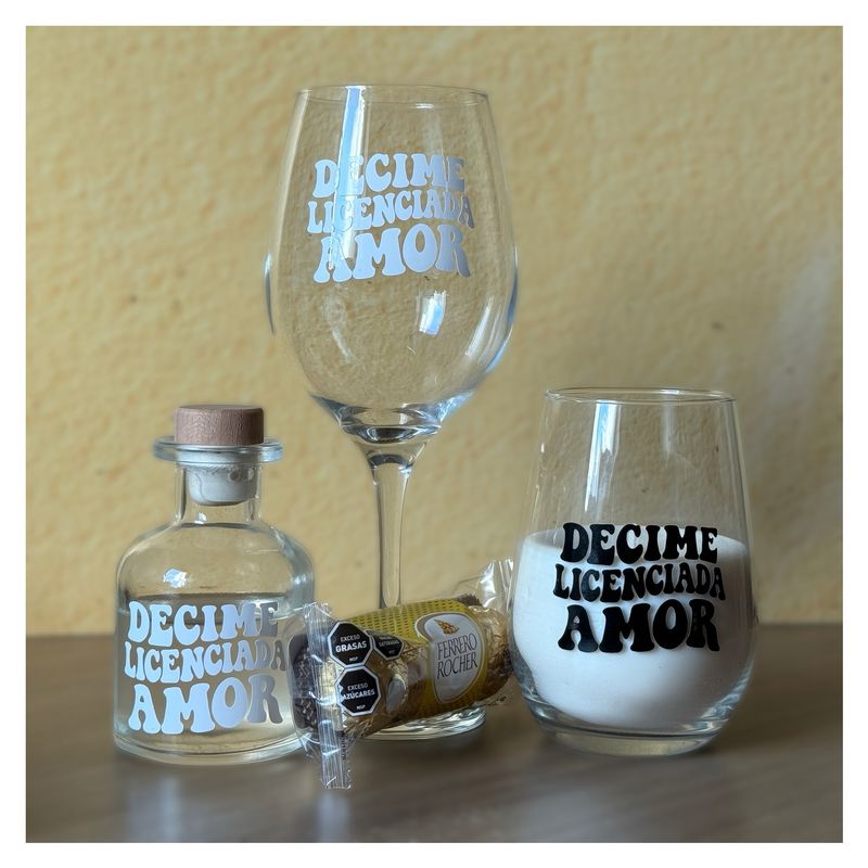Set Decime licenciada amor