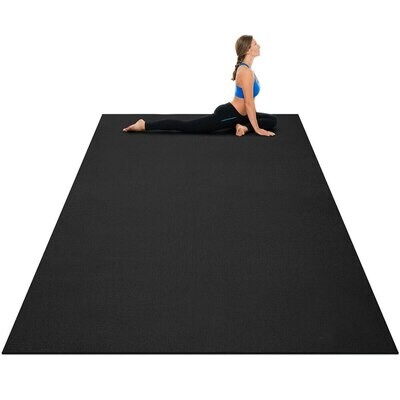 Large Yoga Mat 6' x 4' x 8 mm Thick Workout Mats