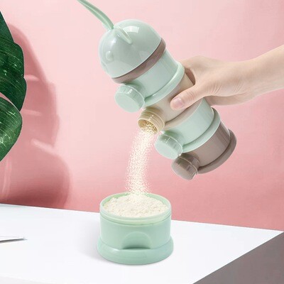 プロテインケース フック付　Portable Powder Storage Box