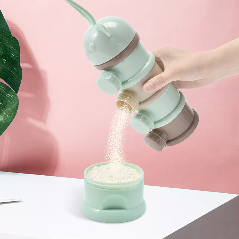 プロテインケース フック付　Portable Powder Storage Box