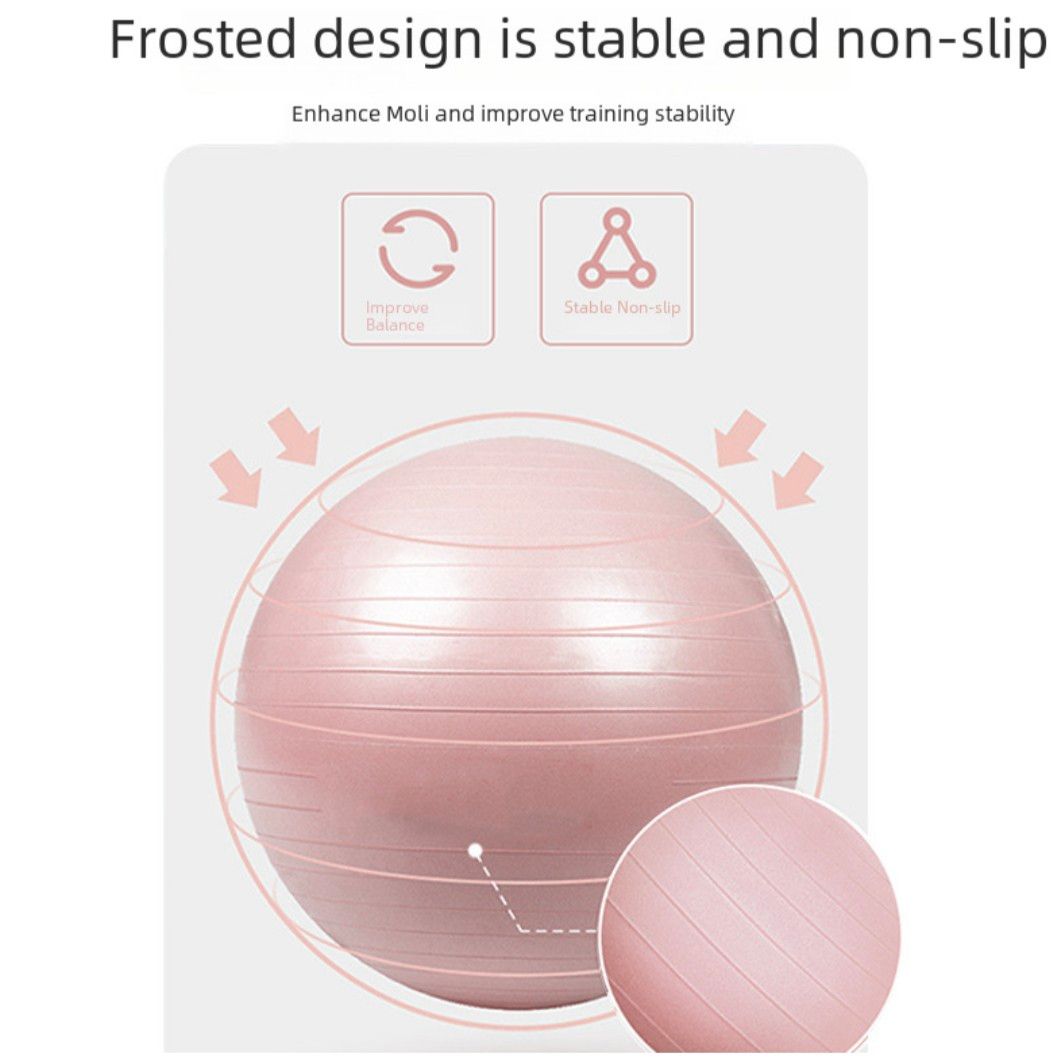 マットなバランスボール(セット)/Balance Ball