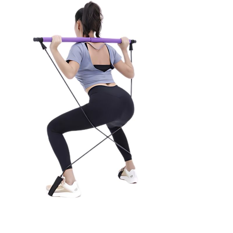 Muscle Training Tube and Pull bar