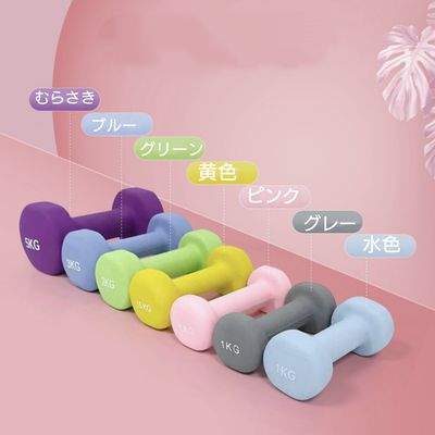ダンベル1〜3㌔各種/Dumbbells
