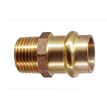 Raccord droit bronze à sertir MF 22 x 3/4 (20x27)  Lot de 10