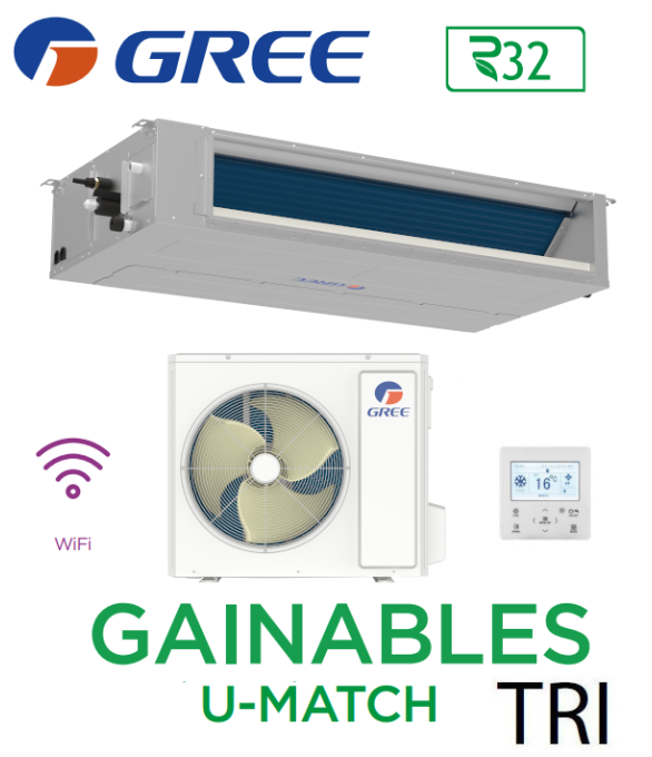 GREE Gainable U-MATCH UM CDT 42 3PH R32