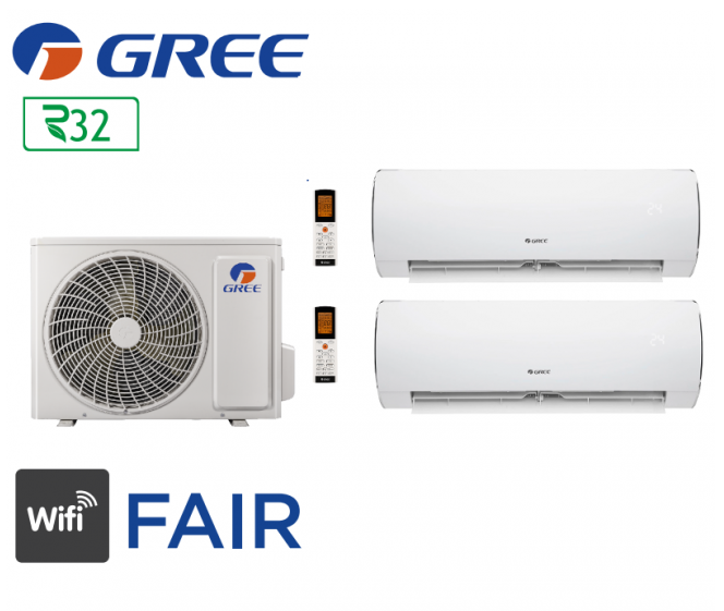 GREE Bi-split FAIR FM 21 + 1 Fair 9 + 1 Fair 12