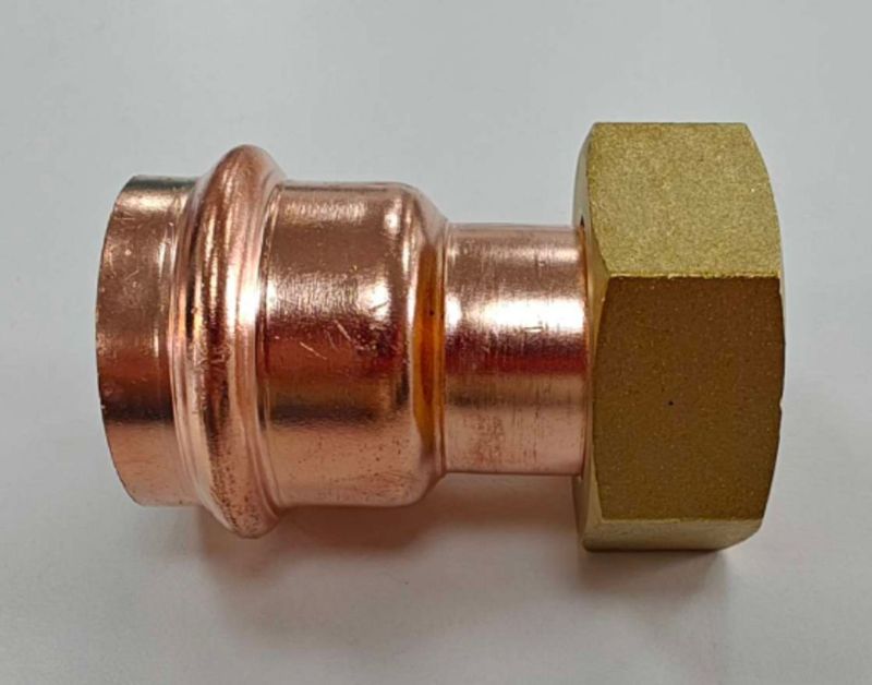 Raccord écrou prisonnier à sertir FF 22x3/4 (20x27) Lot de10