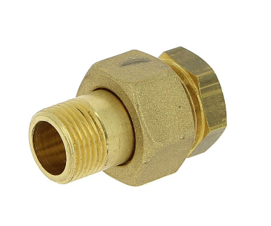 Raccord union laiton droit 3 pièces MF 3/4(20X27)