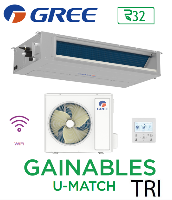 GREE Gainable U-MATCH UM CDT 36 3PH R32 GREE Gainable U-MATCH UM CDT 36 3PH R32