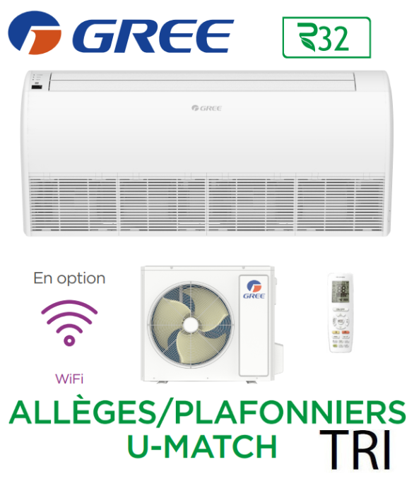 GREE Allèges / Plafonniers U-MATCH UM ST 60 3PH R32 GREE Allèges / Plafonniers U-MATCH UM ST 60 3PH R32