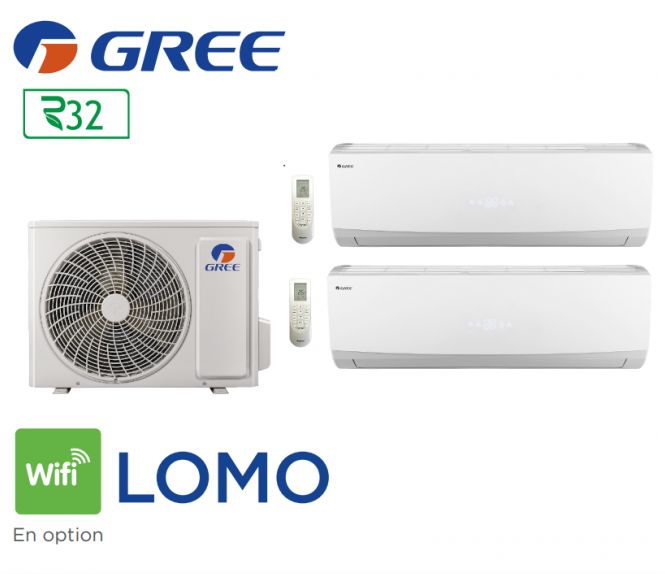 GREE Bi-split Lomo FM 24 + 2 Lomo 12 GREE Bi-split Lomo FM 24 + 2 Lomo 12