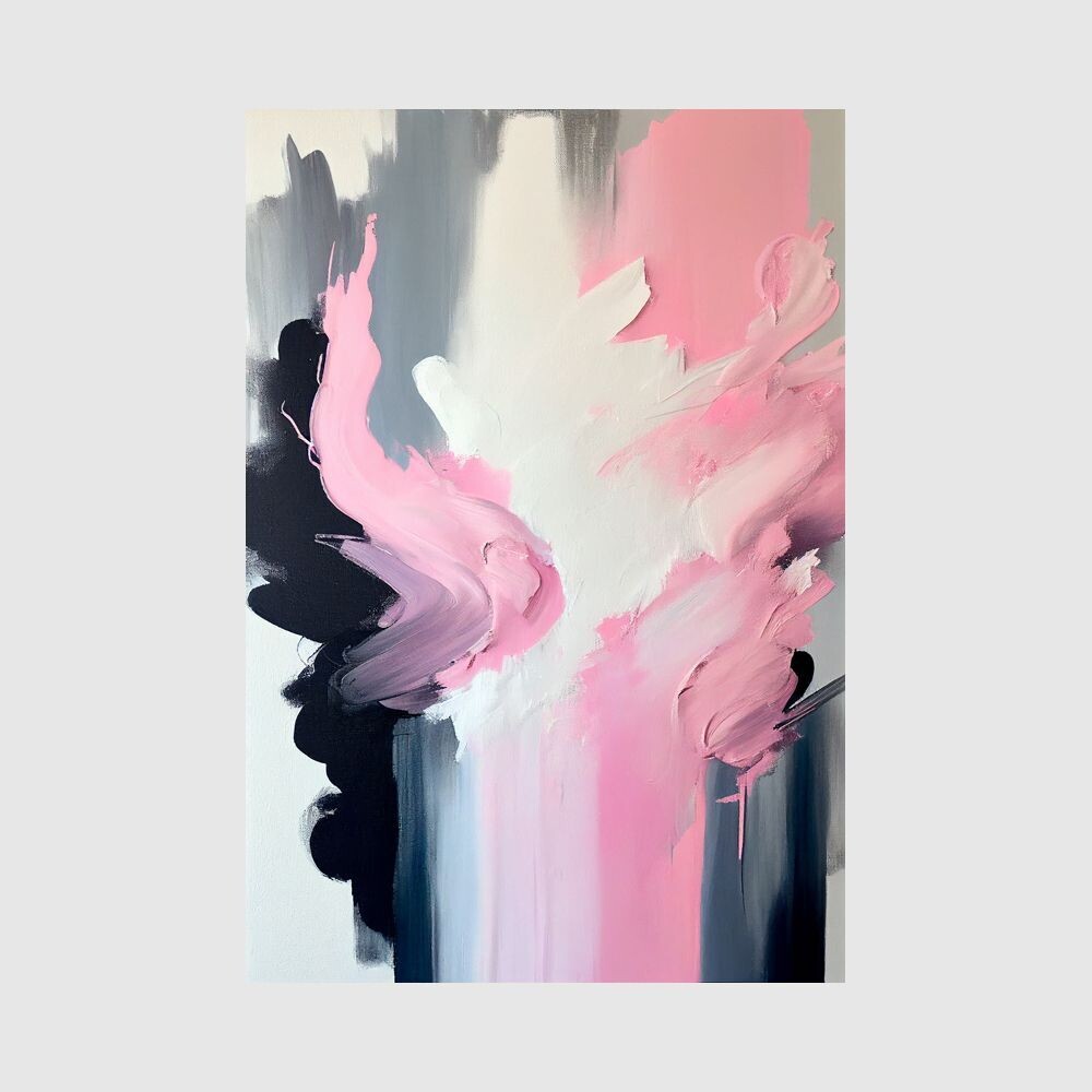 Abstrakt 004 Wandbild