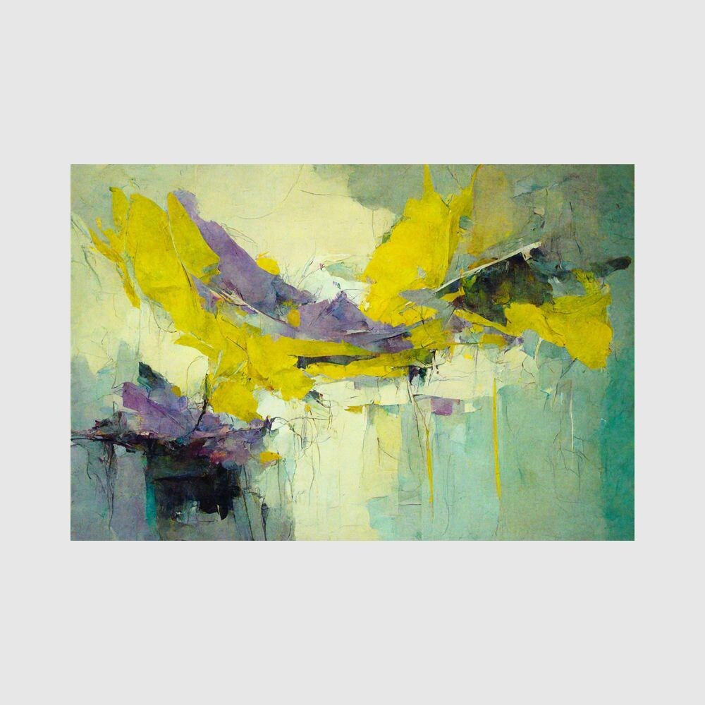 Abstrakt 011 Wandbild