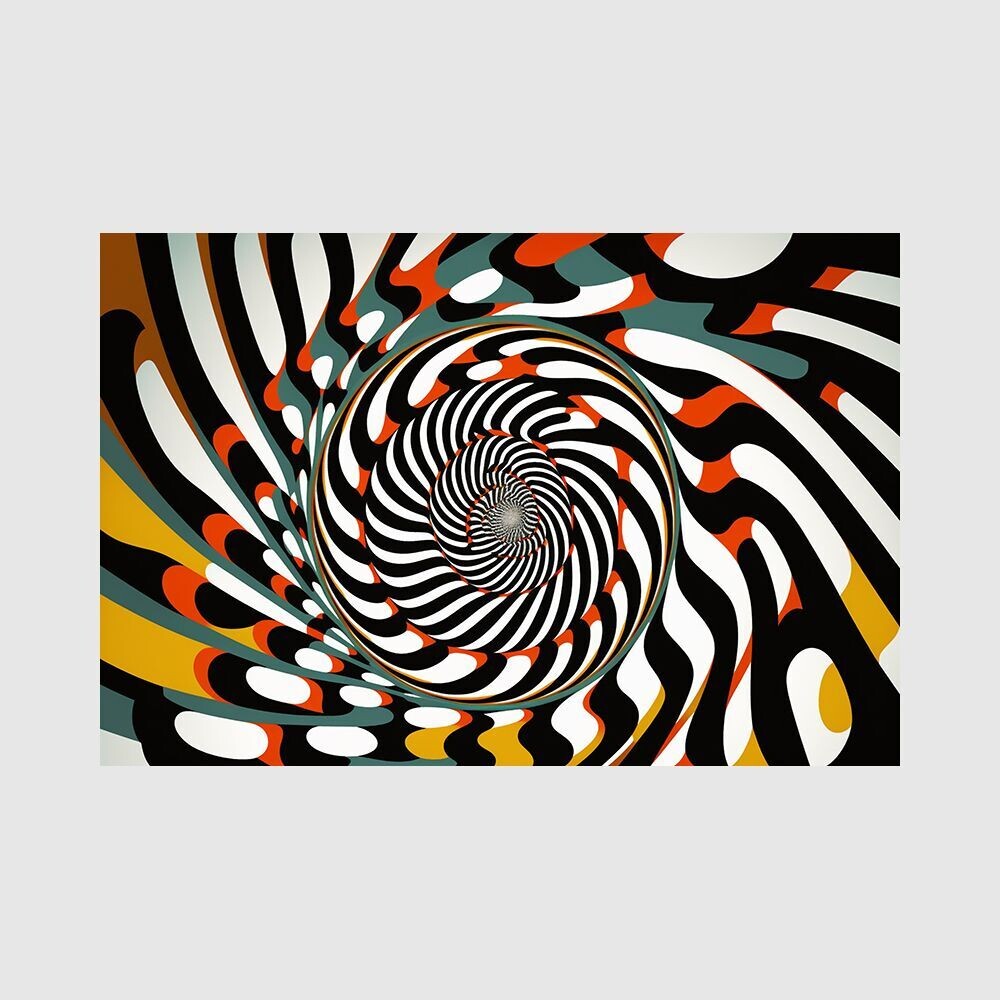 Abstrakt 021 Wandbild