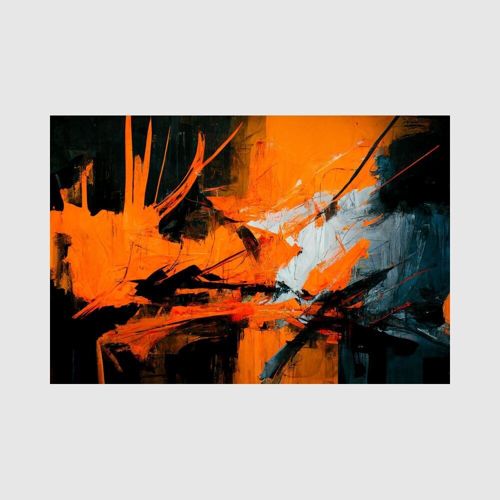 Abstrakt 013 Wandbild