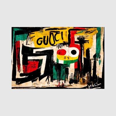 Abstrakt 022 Wandbild