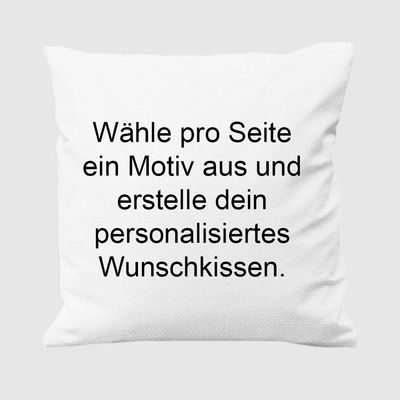 Kissen selber gestalten