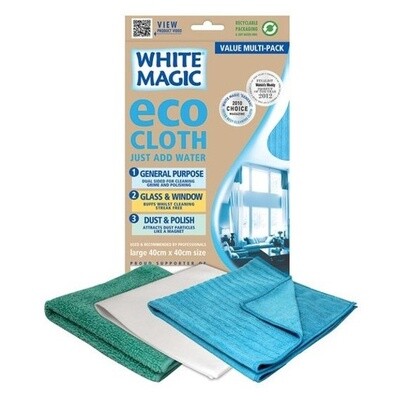 White Magic Multi Pack Eco Cloth