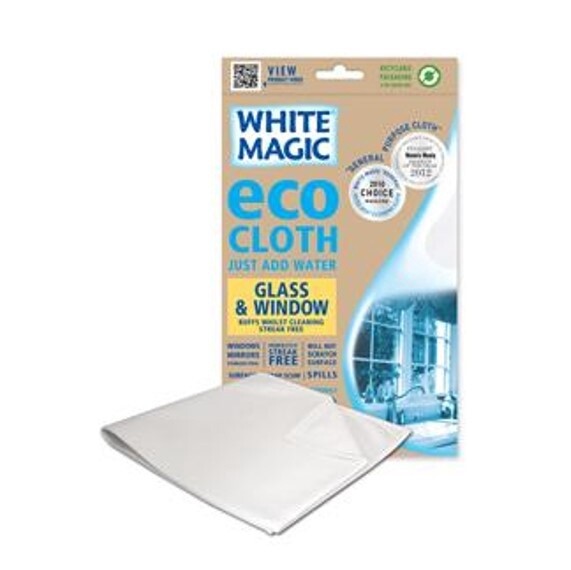 White Magic Eco Cloth Window & Glass