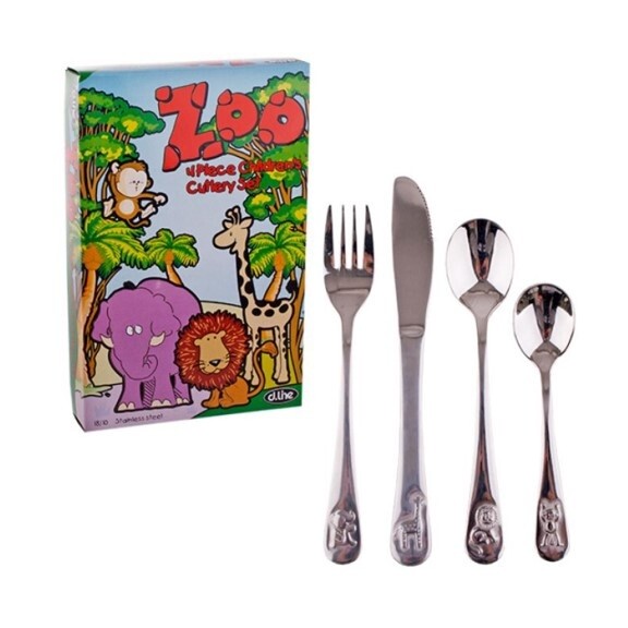 d.line Kids Zoo Cutlery Set