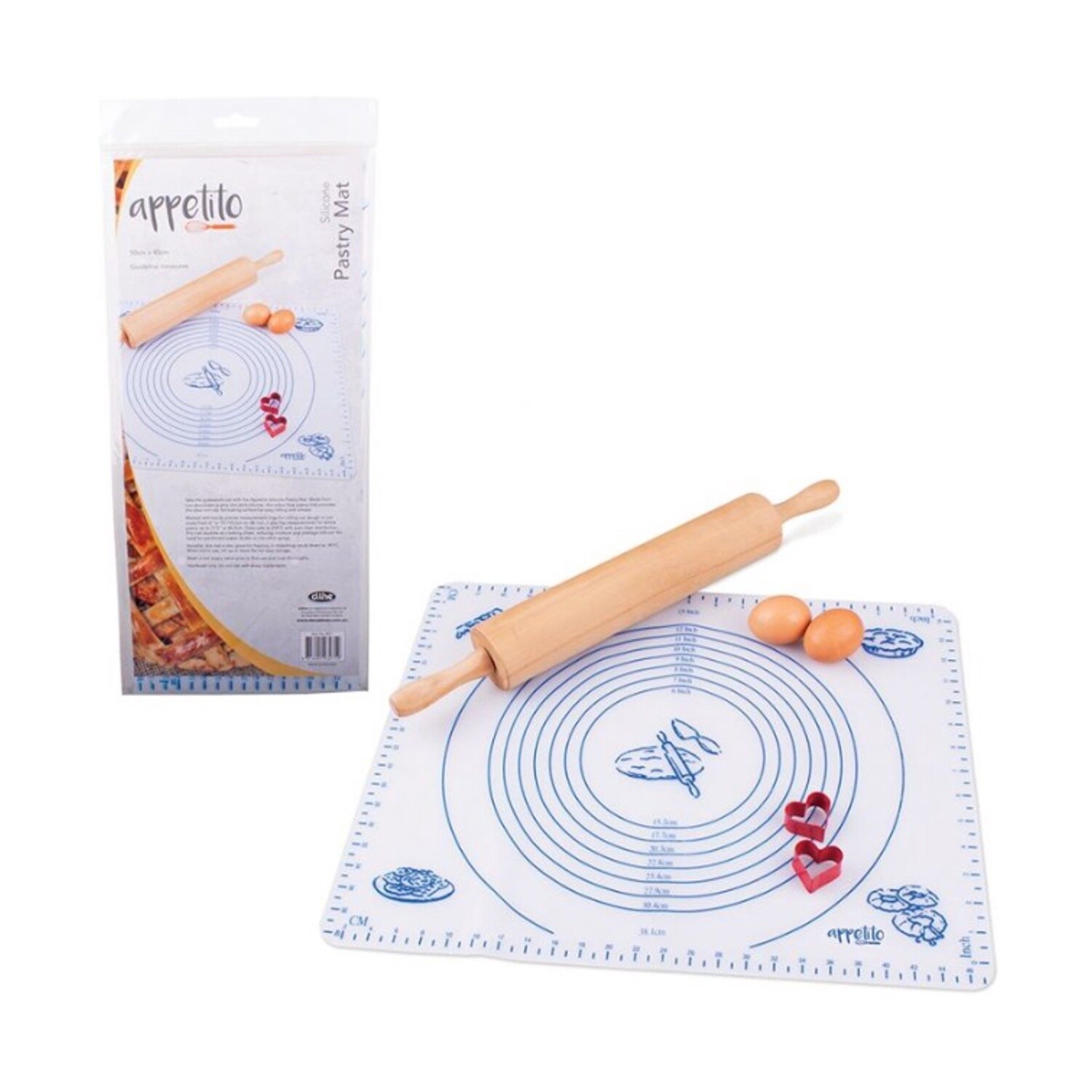 Appetito Silicone Pastry Mat