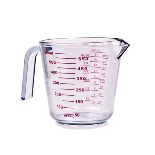 Appetito Cup Plastic Measure Jug