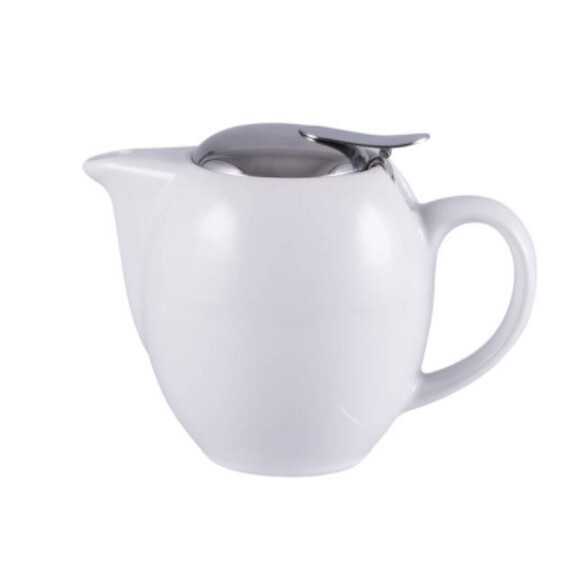 Avanti Camelia White Teapot